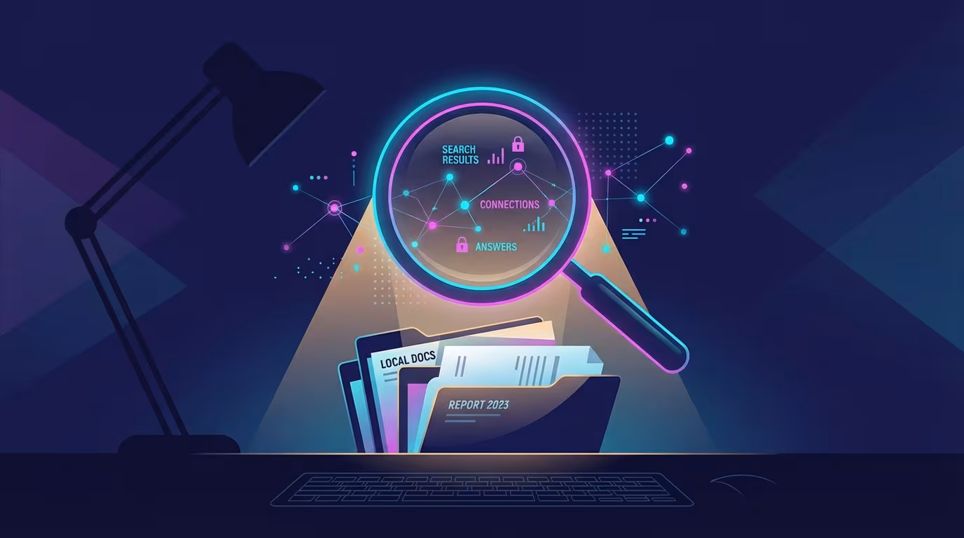 Your Documents Already Know the Answer: AI Search Over Local Files