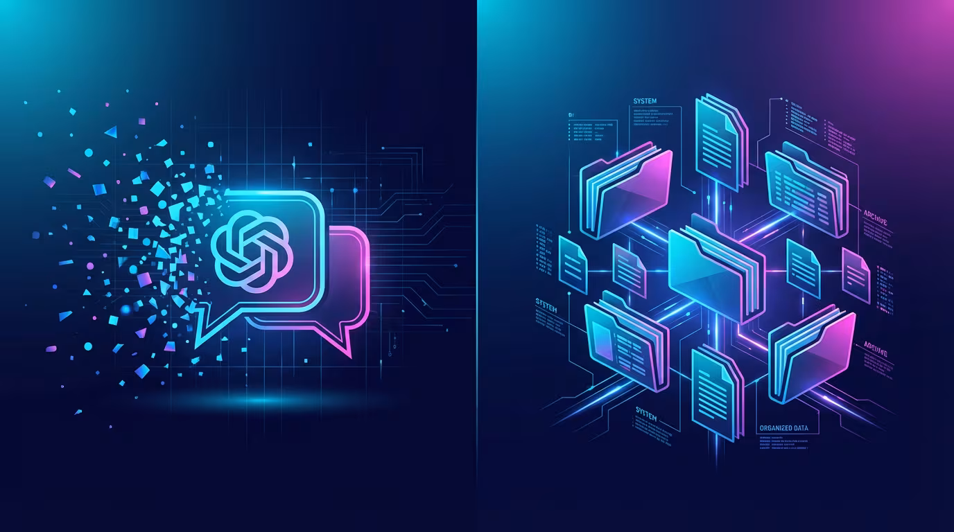 Why ChatGPT's Memory Isn't a Second Brain (And What Actually Works)