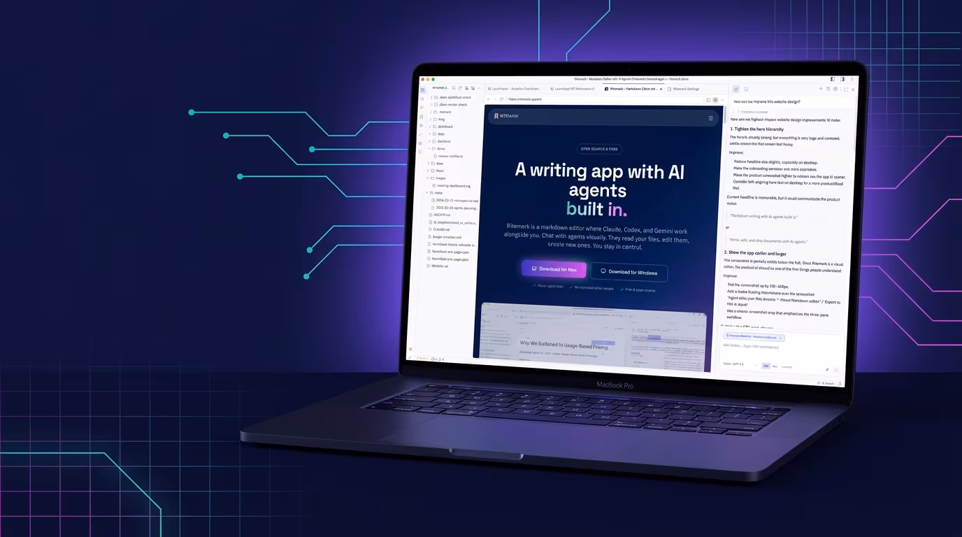 Ritemark 1.7: Markdown tekstiks. HTML seal, kus idee klõpsab.