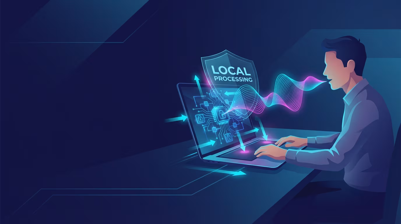 Voice Dictation That Never Leaves Your Machine