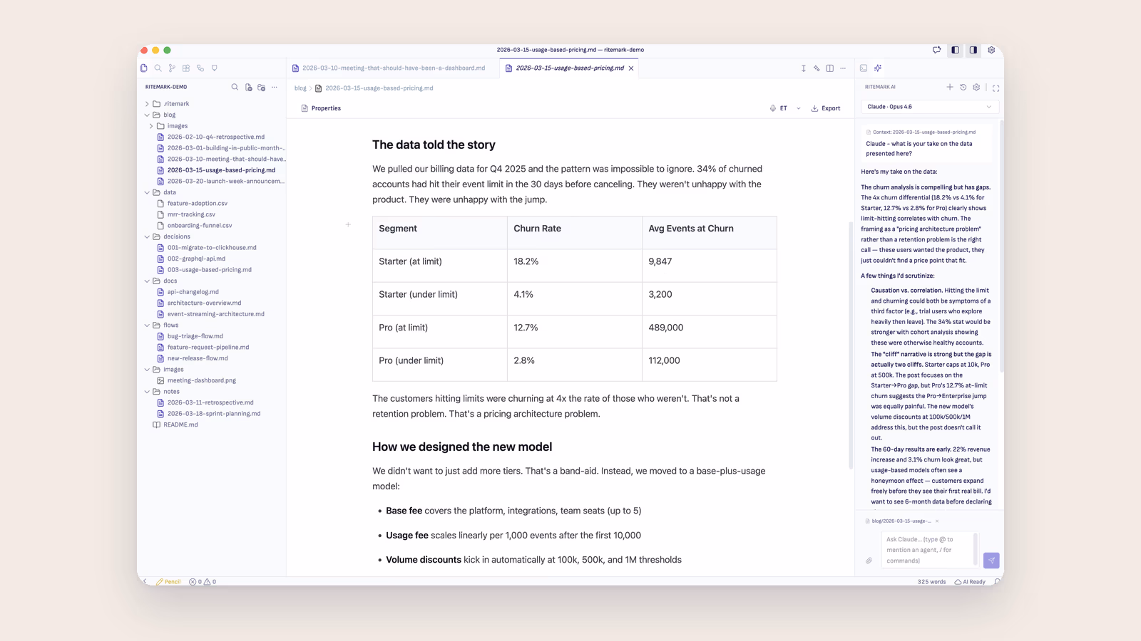 Data Files Meet AI Agents
